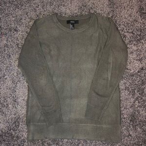 Olive green light sweater